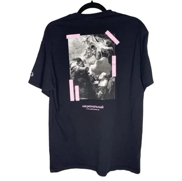 Champion Black Men's T-shirt Dawson 19 ROA Size L - Picture 6 of 11